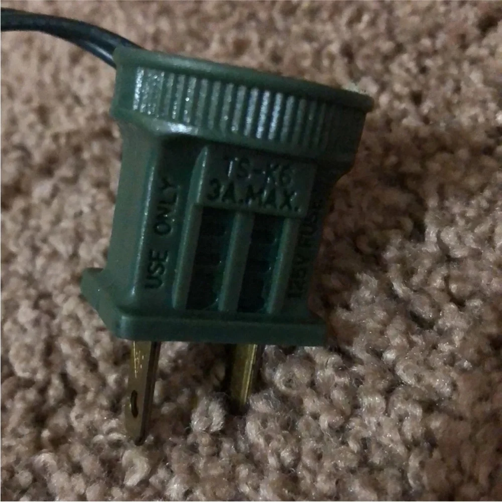 Green holiday swag lights indoor or outdoor lot of 3 New